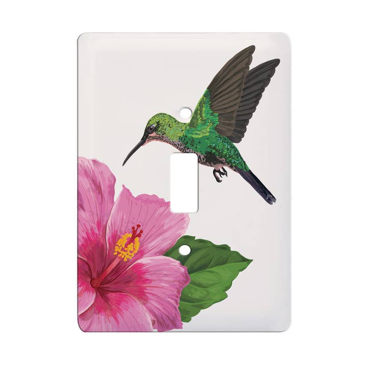 Hummingbird 1 Toggle Light Switch Cover Plate for wholesale by Rightside Design