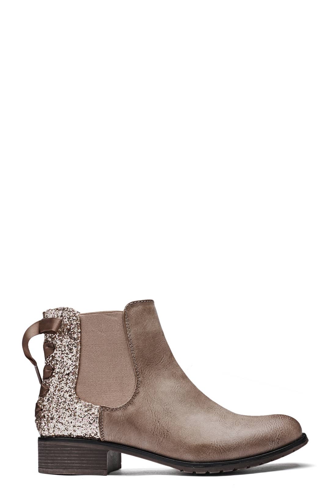 ERYNN - Wholesale Booties - Women's - FLAT ANKLE BOOT WITH BOW - ELSA3