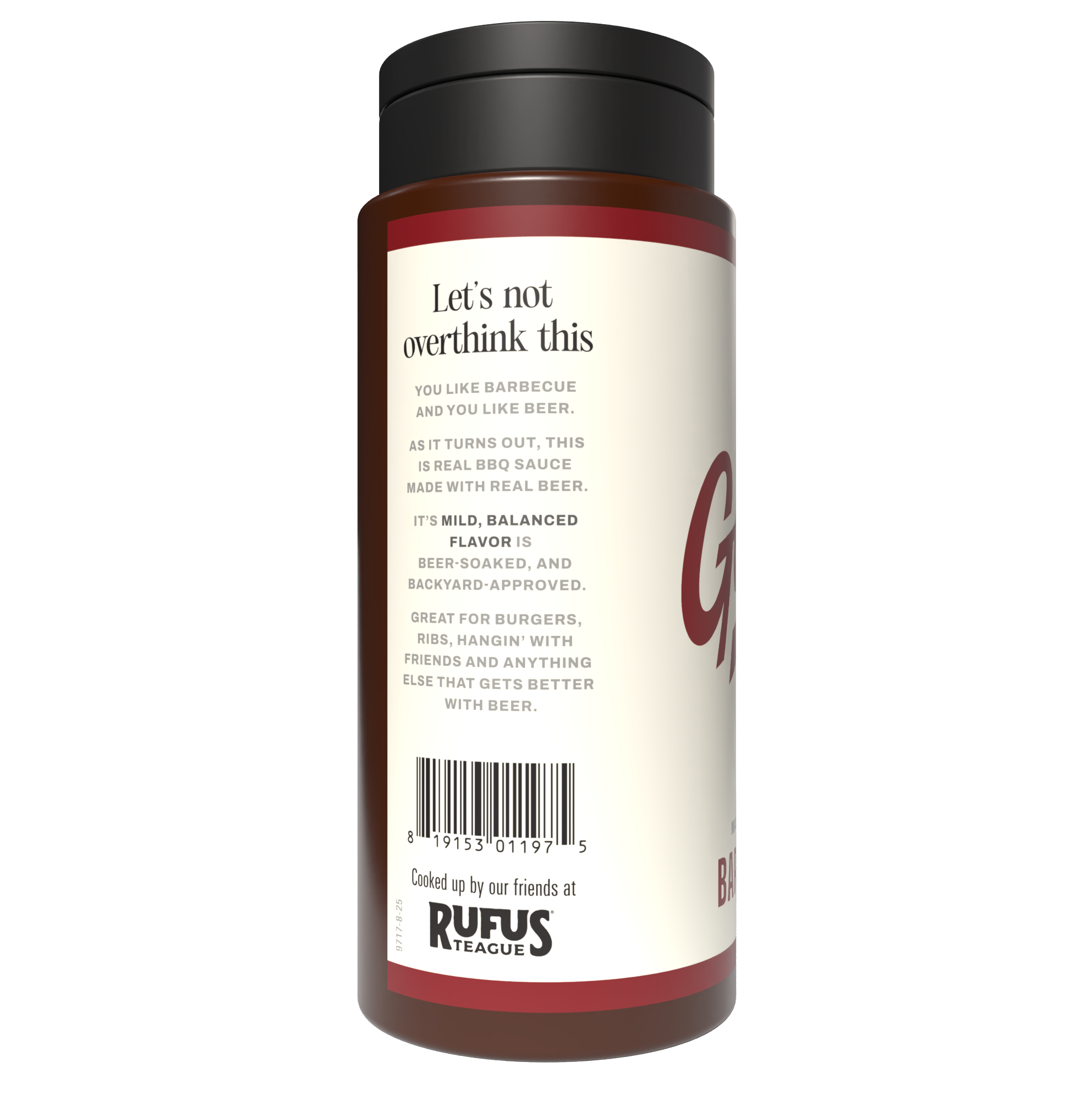 Rufus Teague - Wholesale BBQ Sauce - Classic | Garage Beer®-B-Q3