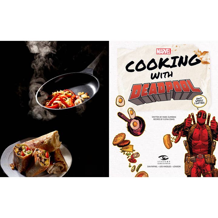 Insight Editions - #1 Pop Culture Publisher - Wholesale Cookbooks & Food - Marvel Comics: Cooking with Deadpool3