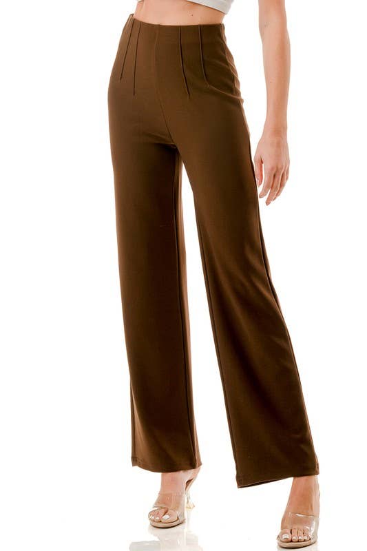 MIO WHOLESALE - Venta al por mayor Pantalones - Mujer - YC105-PANTALONES DE VESTIR PLISADOS TALLA GRANDE4