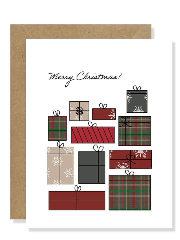 Weihnachtsgeschenke Feiertagskarte für den Großhandel von Banana Travels Press