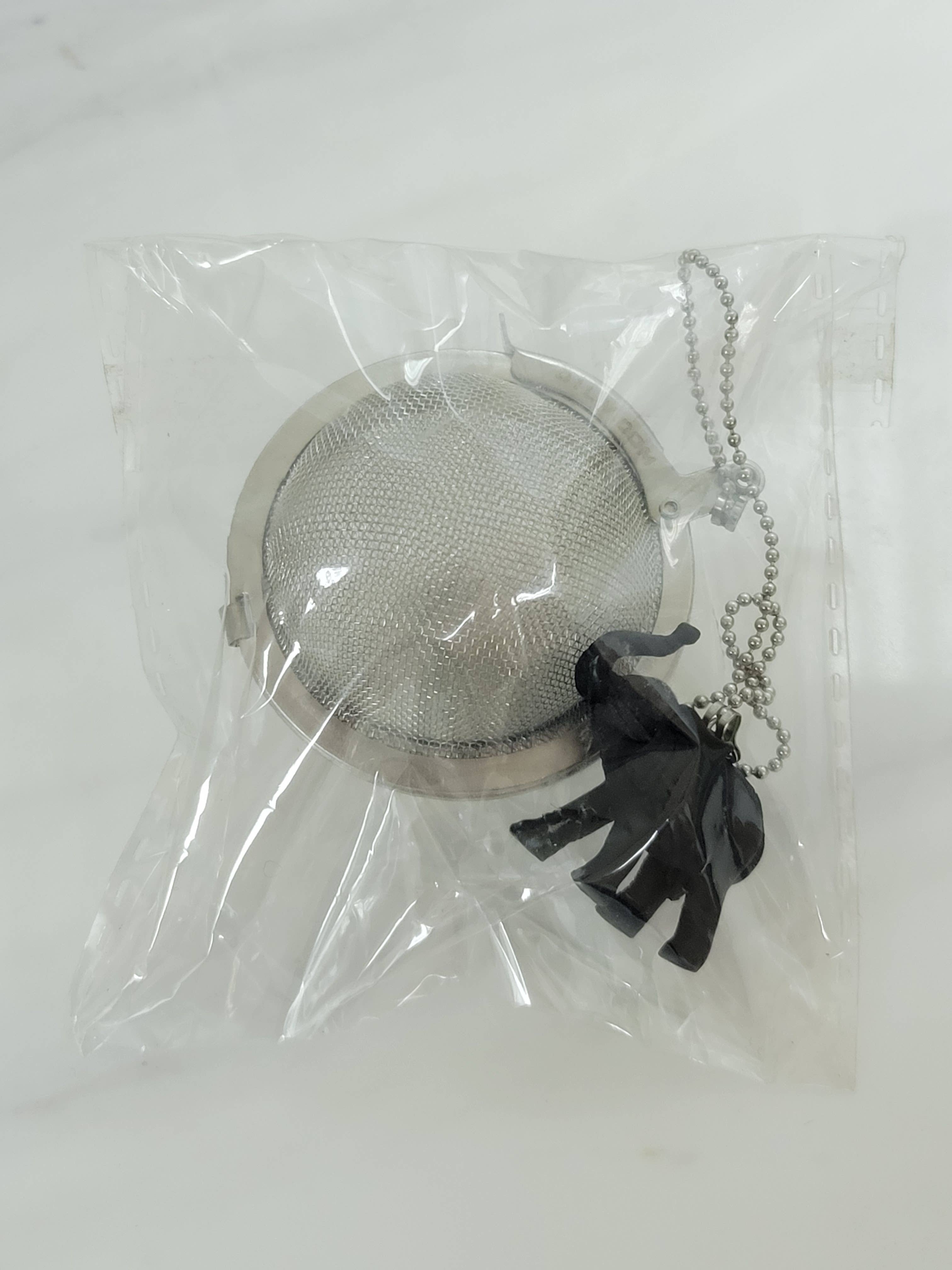 01living Ltd – wholesale Tea strainer/infuser – Tea Infuser Loose Leaf Tea Ball Elephant Black2