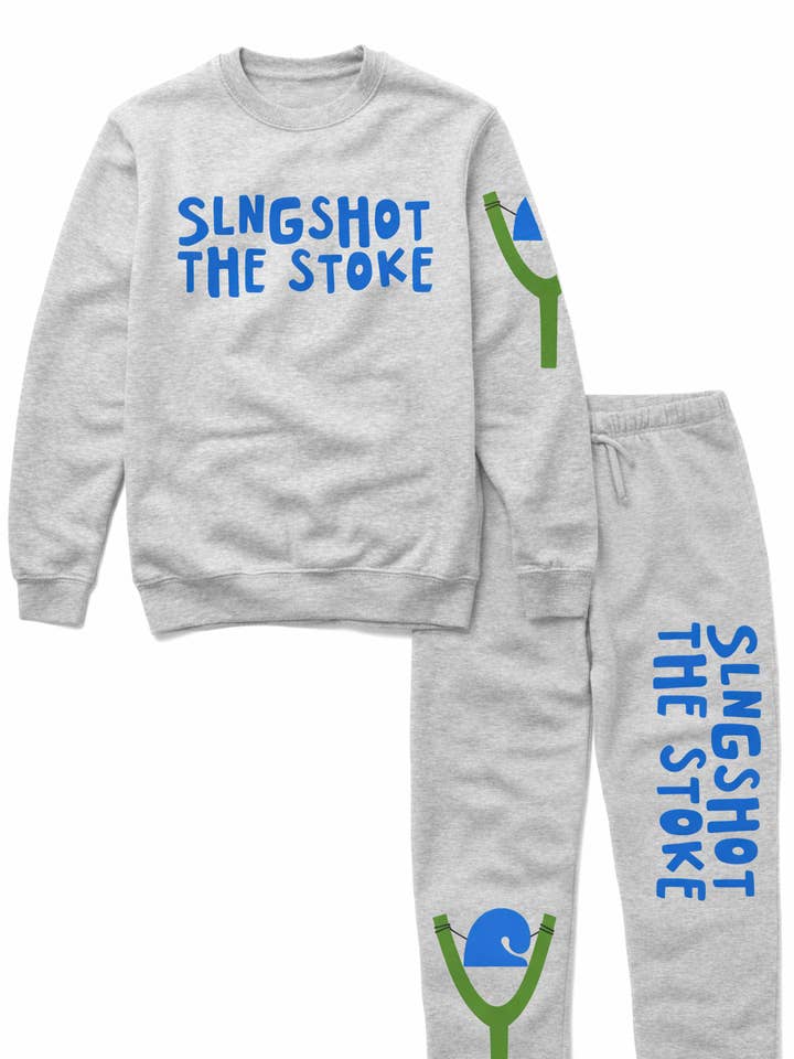 Slingshot The Stoke Sweatsuit for wholesale by Cabana Club California