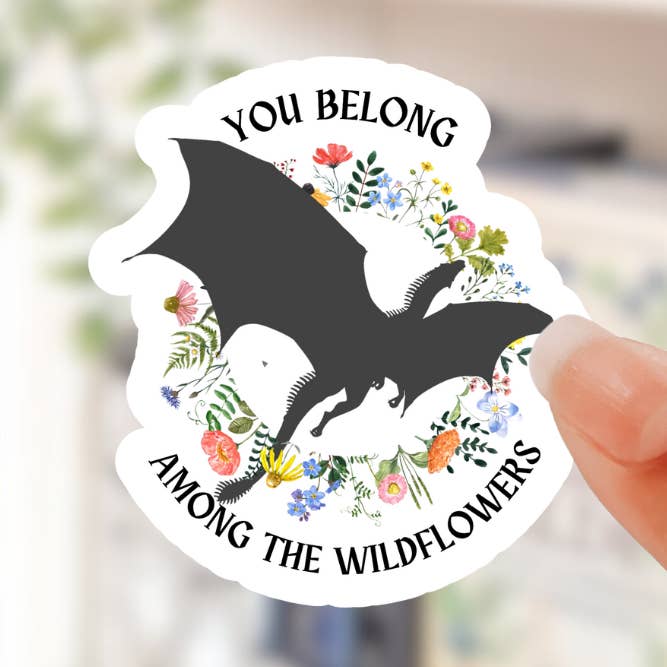 Throne of glass abraxos sticker - officially licensed by Sarah J Maas for wholesale by Romantasy Designs