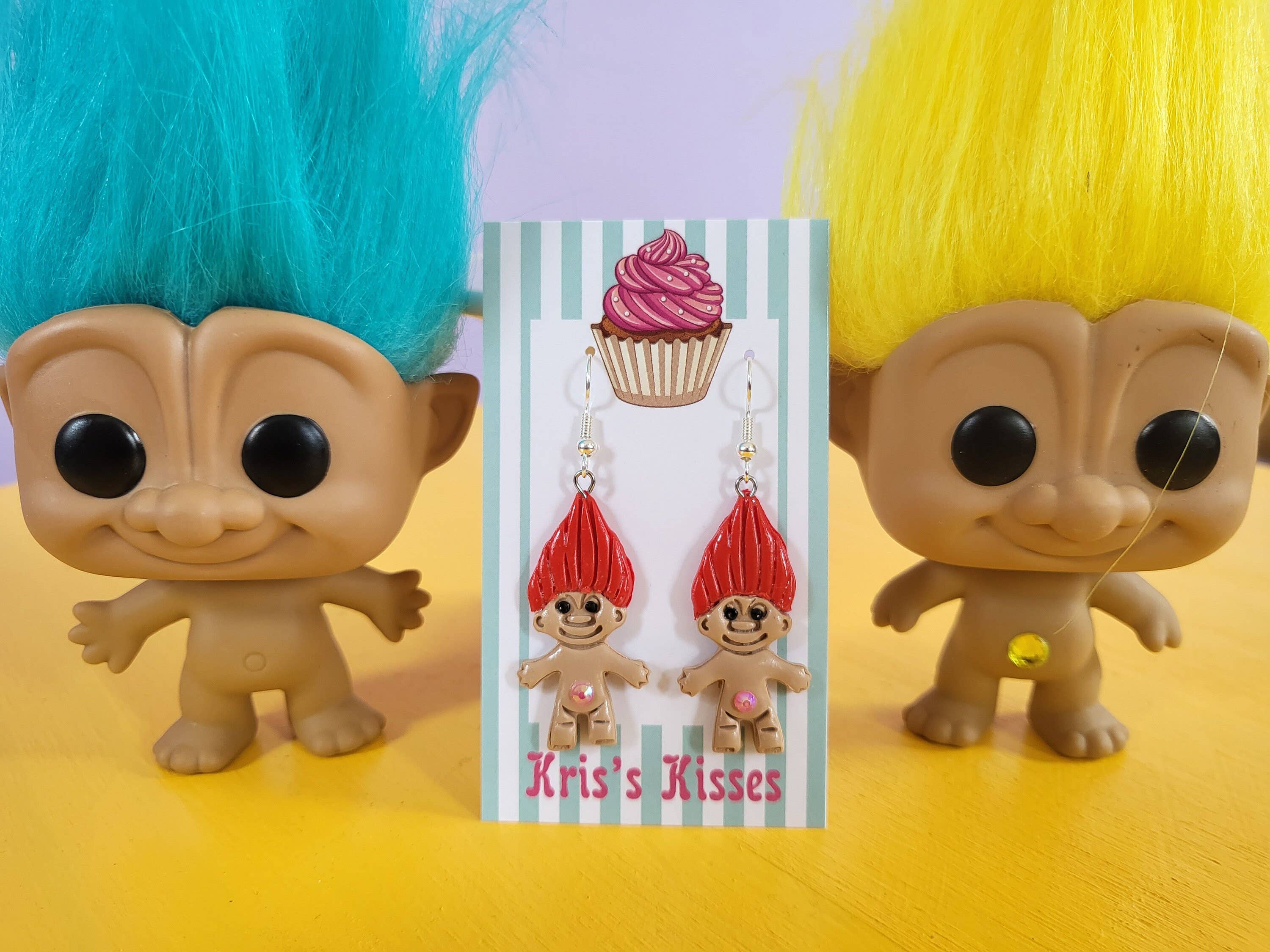 REMOVED BRAND - Wholesale Dangle Earrings - Troll Earrings, 90s Earrings, 80s Earrings, Fun Earrings6