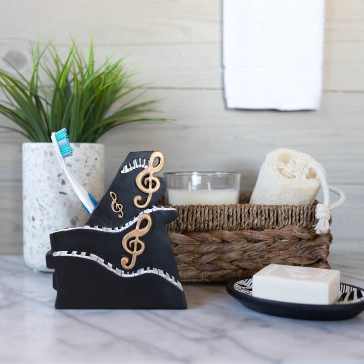 Borders Unlimited - Wholesale Bath Soap Dish - Music Piano Soap Dish1