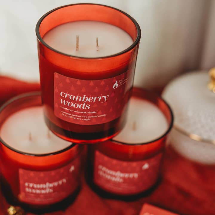 Cranberry Woods for wholesale by Pure Intentions Candle Company