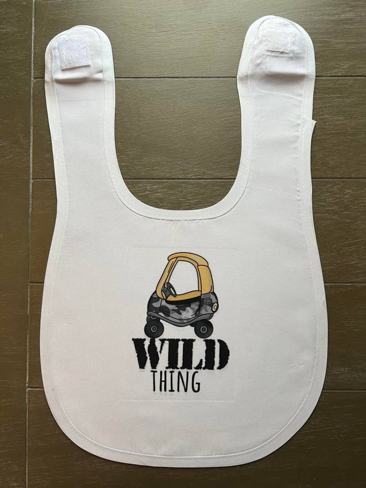 Wild Thing Gesublimeerde slabbetjes voor wholesale door The Crazy Craft Girl LLC