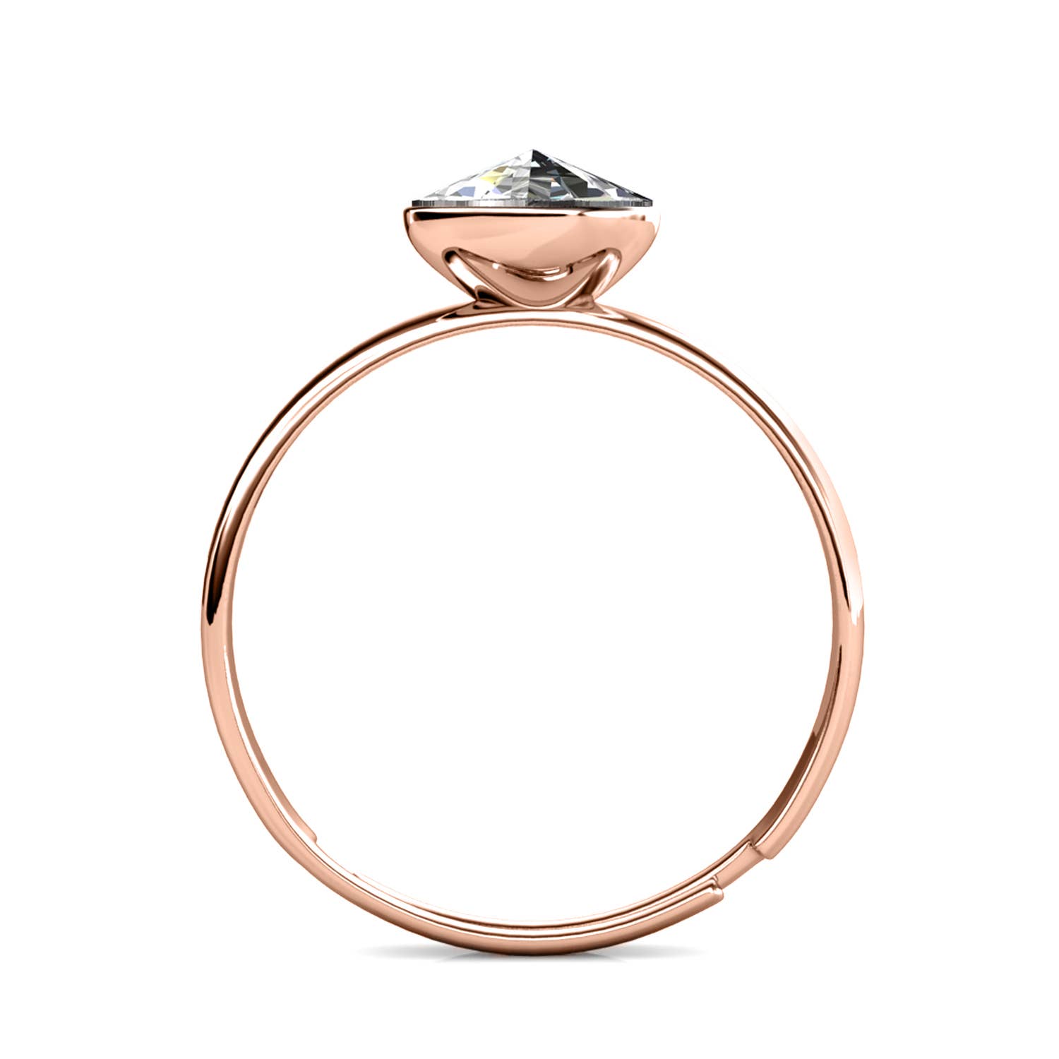 CARALI / MYC Paris - Wholesale Verlovingsring - Acacia Ring - Roségoud en Kristal3