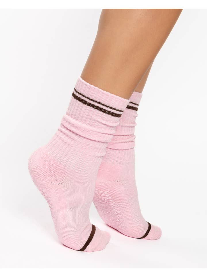 Pointe Studio - Wholesale Socks - Women's - Women's Varsity Crew Grip Sock