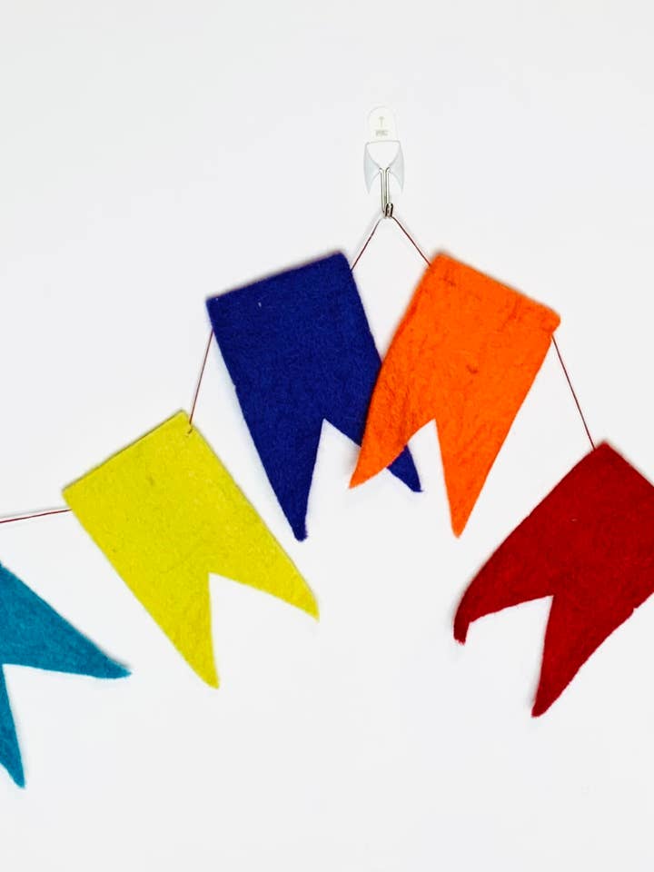 Grinalda de feltro 60", BANNER MULTI PARTY por atacado de Giftsland