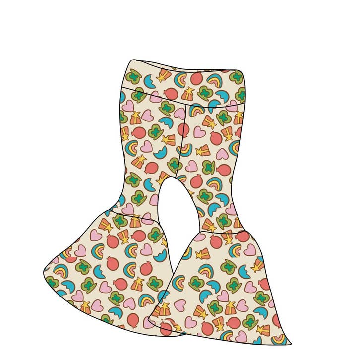 Marshmallow Bell Bottoms for wholesale by Remi Rae’s LLC