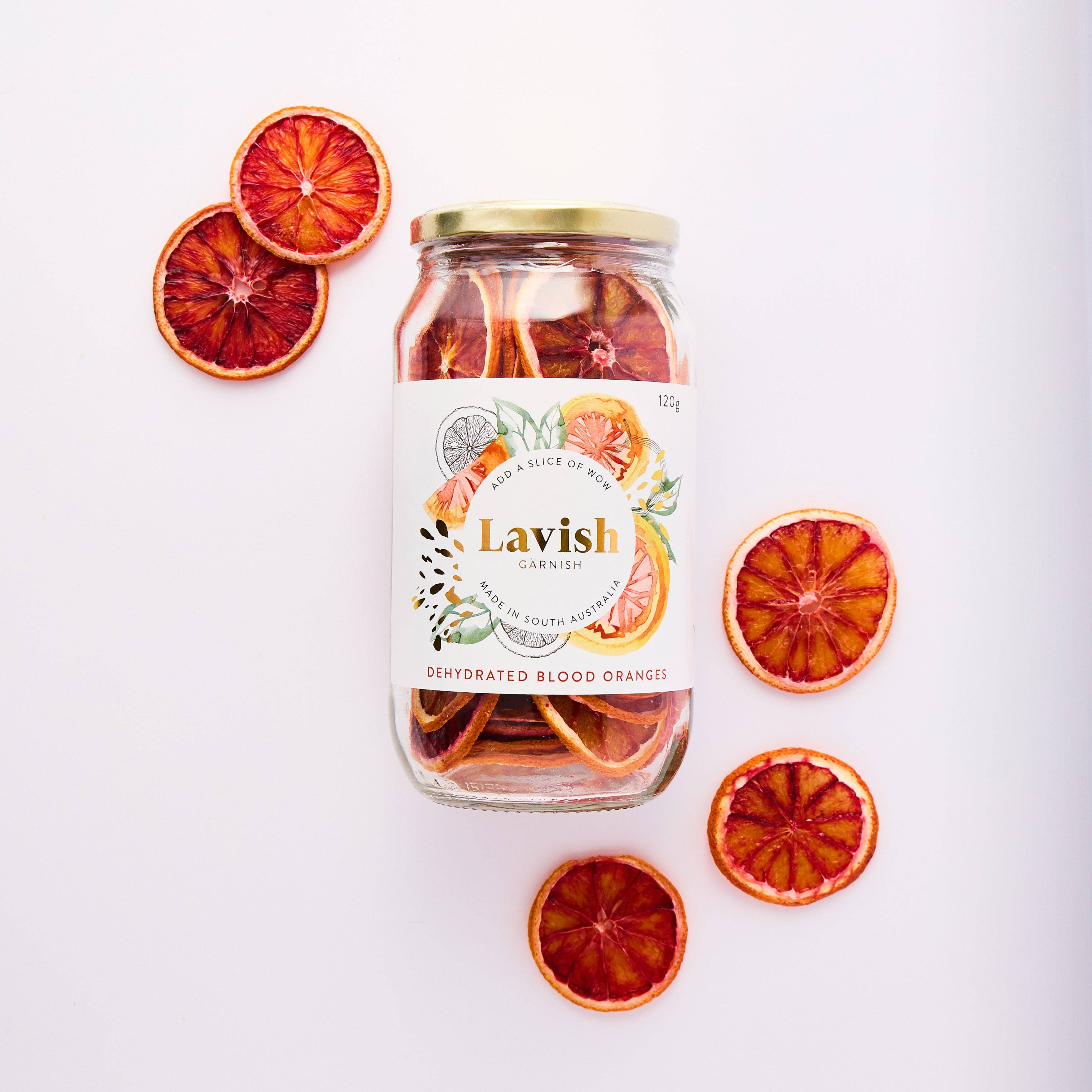 Lavish Gärnish - Wholesale Dried/dehydrated fruit - Dehydrated Blood Orange3