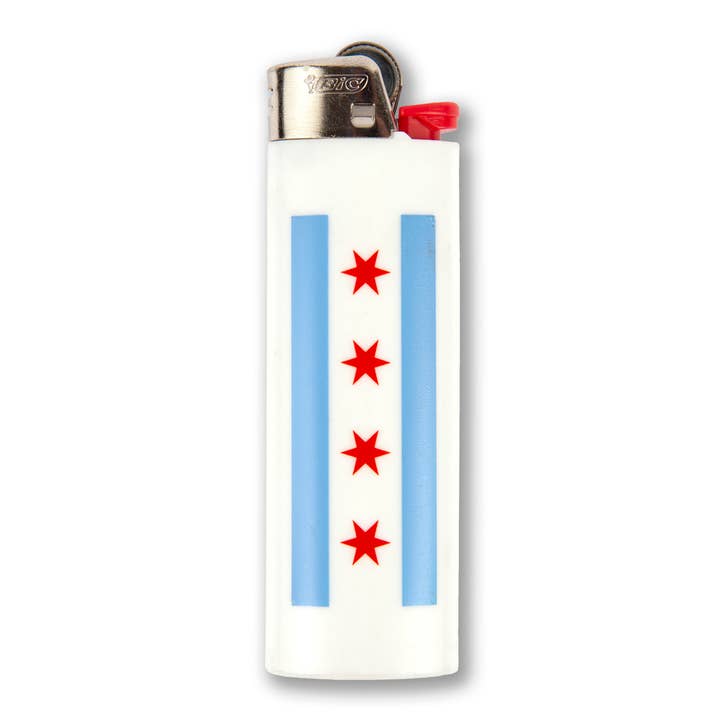Transit Tees - Wholesale Lighter - Chicago Flag Lighter