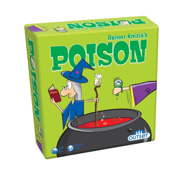 Outset Games and Cobble Hill Puzzles - Wholesale Card Game - Reiner Knizia's Poison Card Game