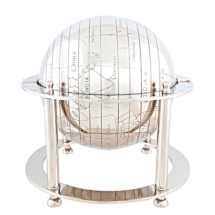 Globe van aluminium voor wholesale door Old Modern Handicrafts, Inc.
