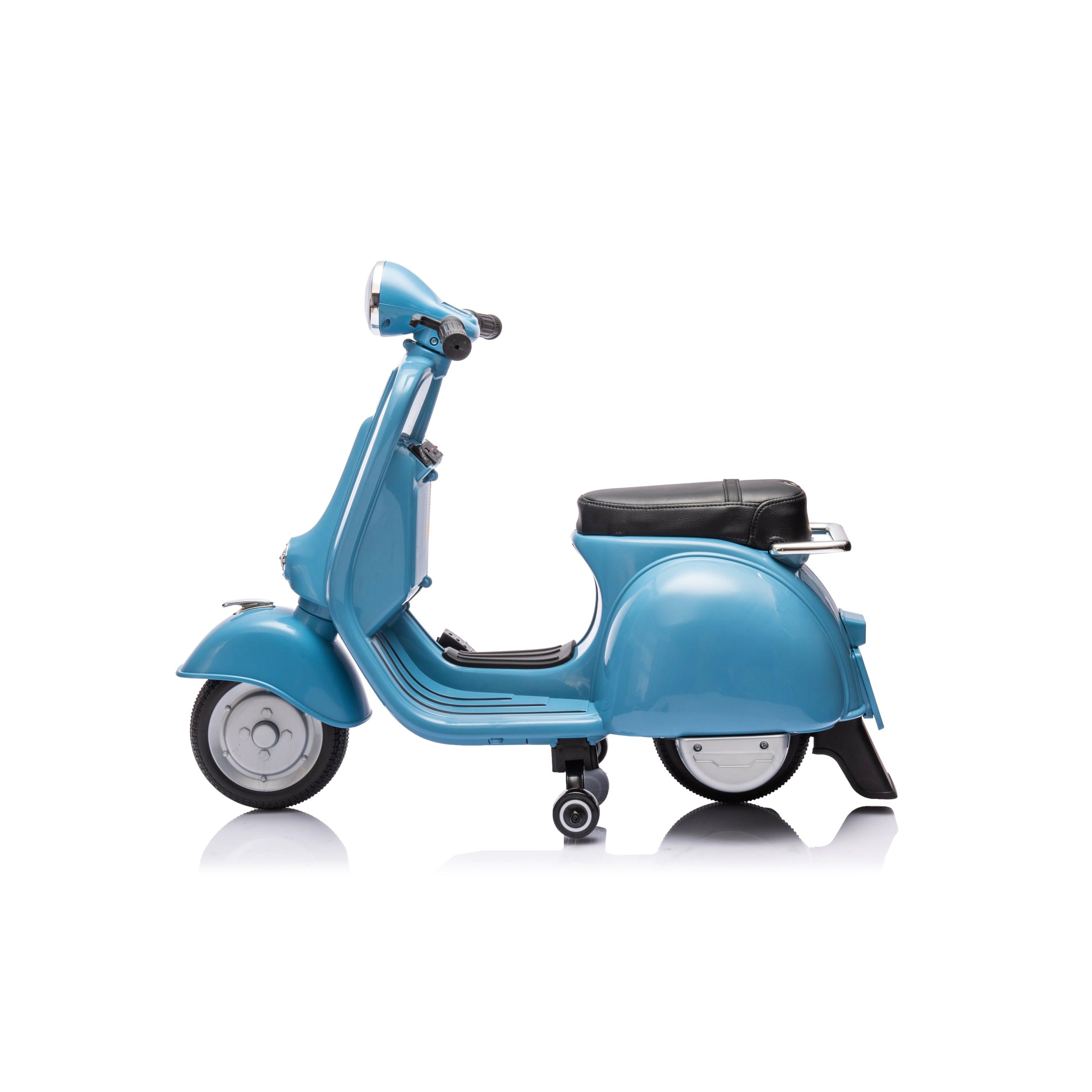 Freddo Toys - Vente Vélo et trottinette – enfant - Scooter électrique Vespa 12V pour enfants16
