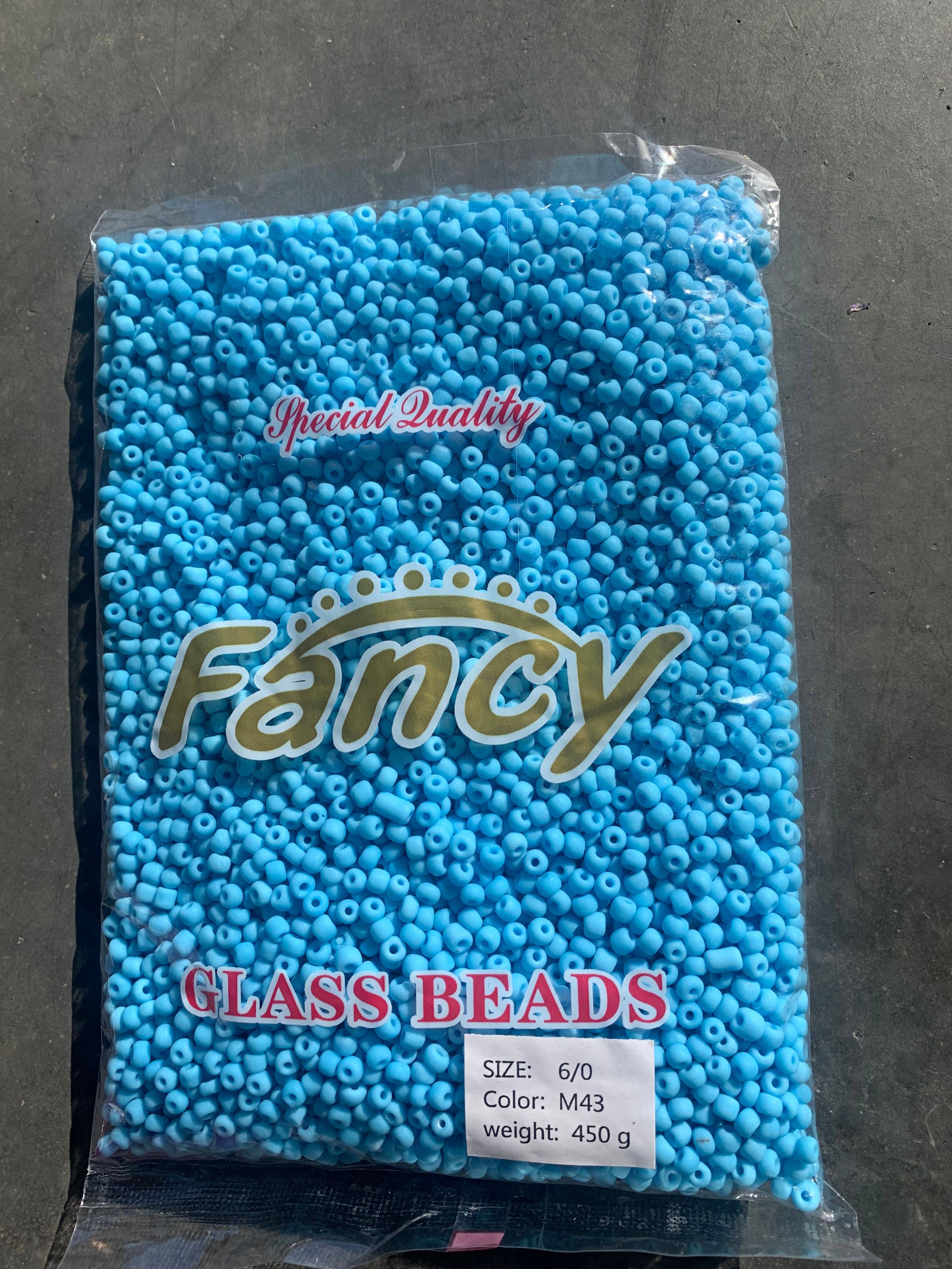MaddieMayShop - Venta al por mayor Cuentas - Perlas de semillas 6/0, perlas de semillas a granel, perlas de vidrio esmerilado de 450 gramos12