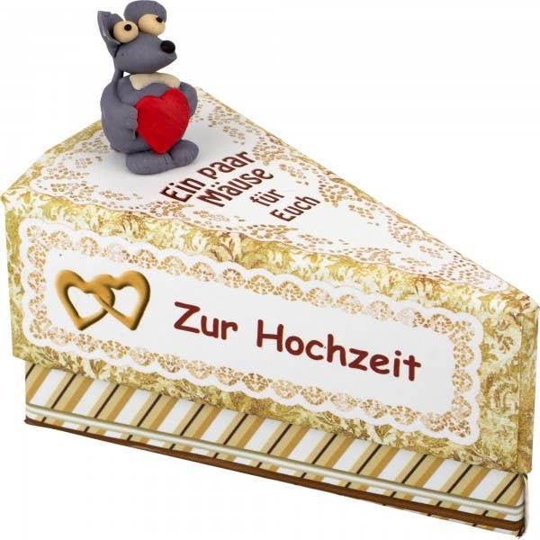 VE Geschenkschachtel zur Hochzeit "Ein paar Mäuse für euch für den Großhandel von Hergo Creation GmbH