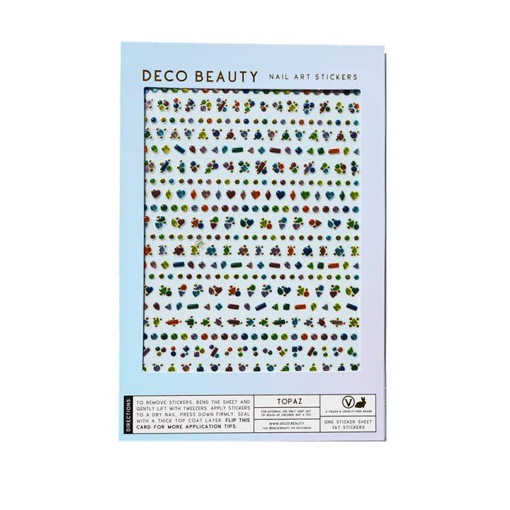 Deco Beauty - Wholesale Nail Art/Decal - Nail Art Stickers - TOPAZ1