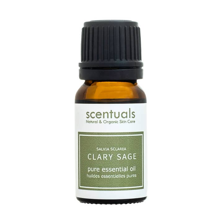 Clary Sage Luxury Essential Oil for wholesale by Scentuals Natural & Organic Skin Care
