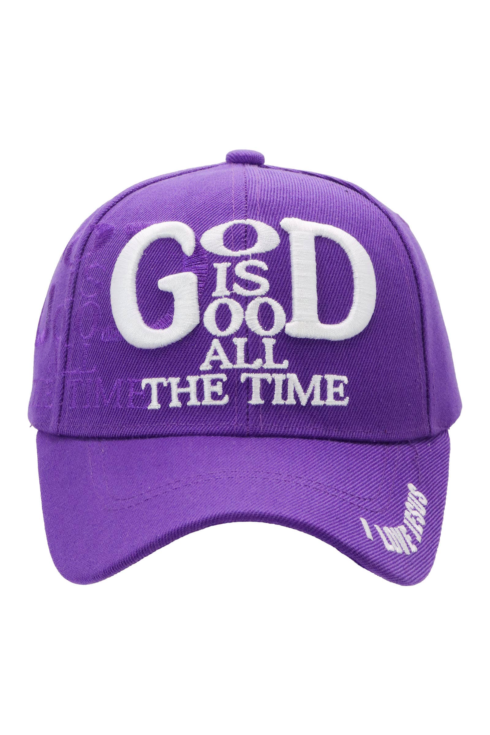 Cap Zone - Wholesale Baseball Cap - Unisex - God Is Good All The Time Jesus Baseball Cap9