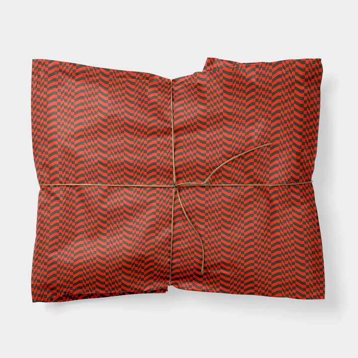 Glitch Waves Cadeaupapier XIV voor wholesale door The Design Craft