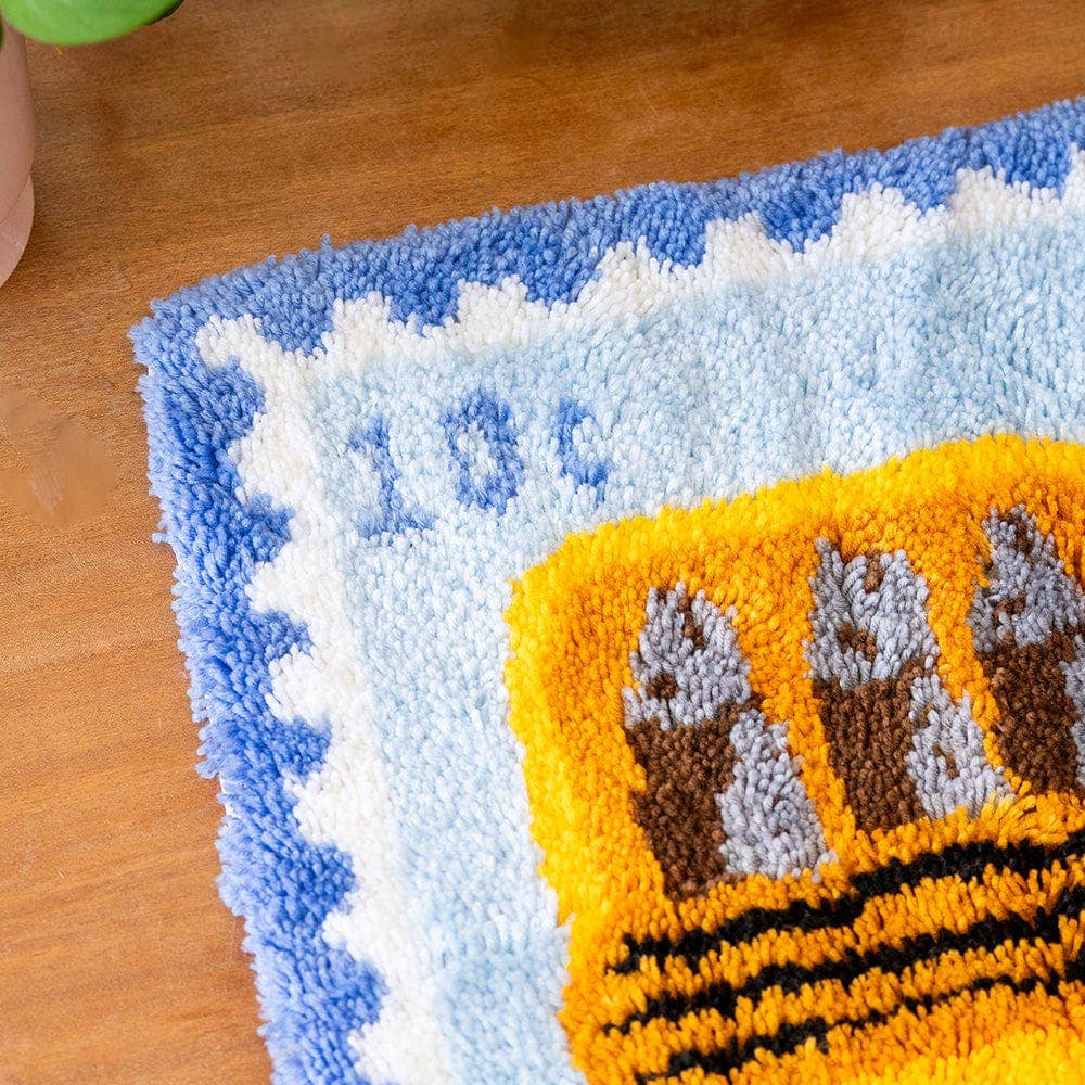 Craft Club - Wholesale DIY Craft Kit - Sardine Stamps - XL Latch Hook Rug Kit10