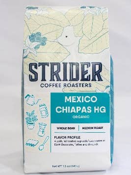 Chiapas HG | Mexique pour la vente par Strider Coffee Roasters