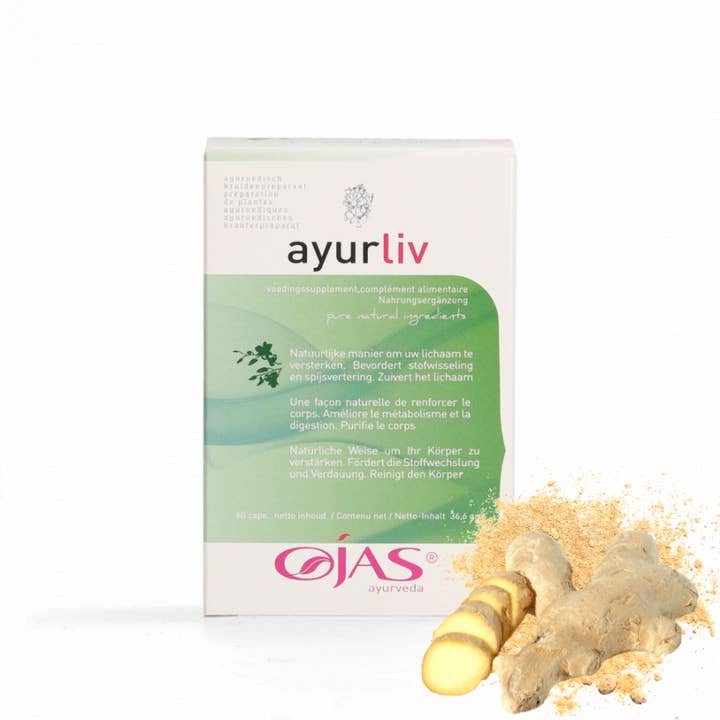 AyurLiv Ojas – Liver & Digestion for wholesale by De Vitamineshop bv