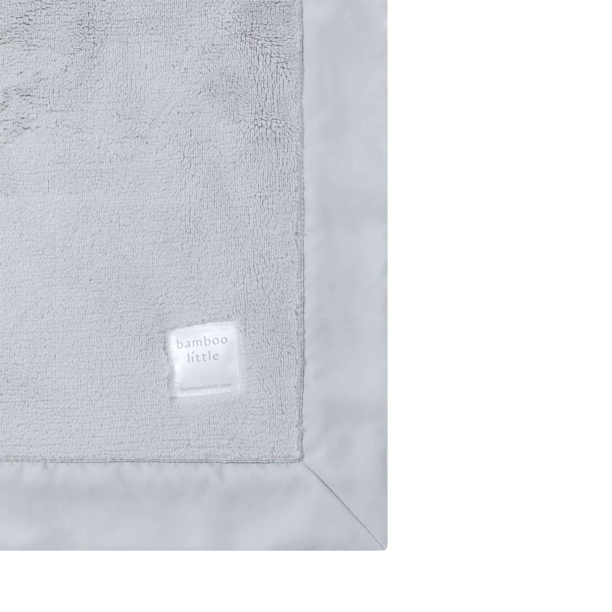 bamboo little - Wholesale Security/Cuddle Blanket - Baby - Gray Plush Lovey Security Blanket1