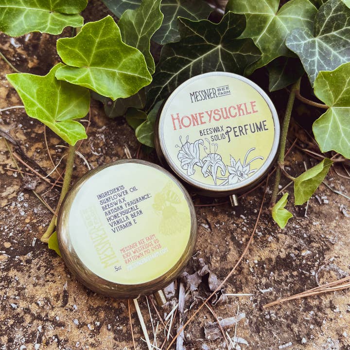 Messner Bee Farm - Wholesale Solid Perfume - Solid Perfume - Honeysuckle - Handmade with Beeswax1
