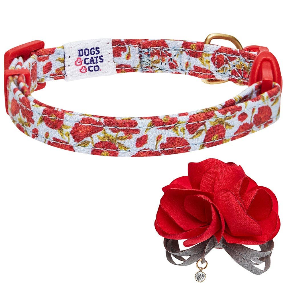 Blueberry Pet – wholesale Pet collar – Cat – Dogs & Cats & Co. A Scent of Spring Balloon Flower Cat Collar22