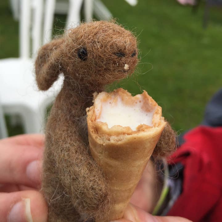 Viltset Haas naald - ideaal voor verbeteraars voor wholesale door Black Dog & Ginger Cat