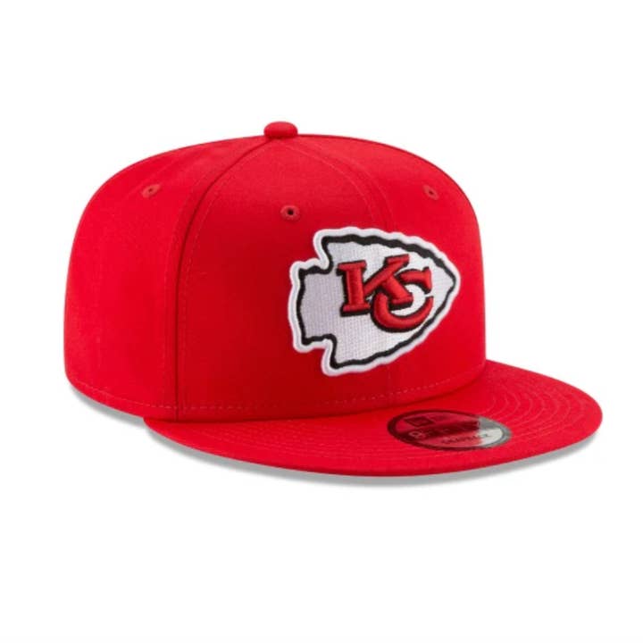 Kansas City Chiefs 9fifty New Era Red Snapback Hat for wholesale by Rat City Sk8 Shop