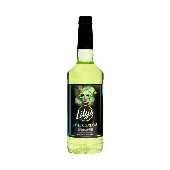 Lily's Sweetened Lime Juice Cordial 6pk for wholesale by Liquid Alchemist Syrups