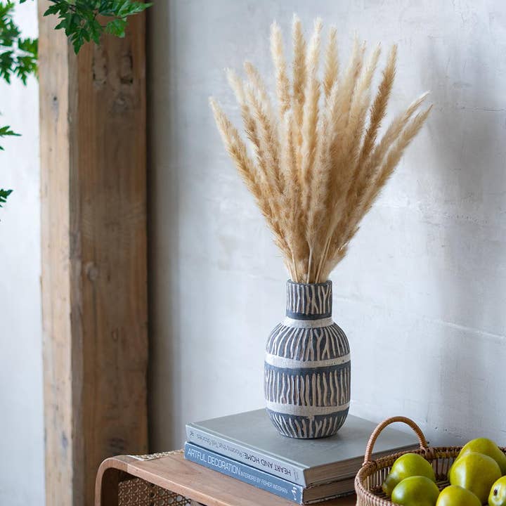 A&B Home Group Inc. - Wholesale Artificial plant - 8x1.2x27.5"H 6pc/Bag Taupe Pampas Grass Cluster6