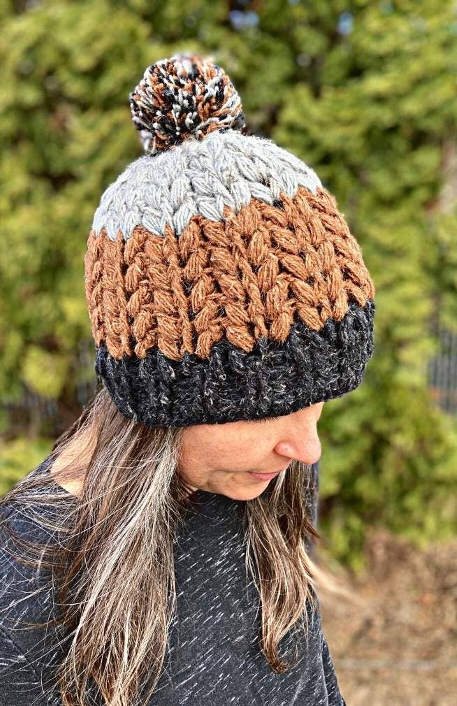 Ganesh Himal Trading – wholesale Beanie – Women's – Hemp + Wool Knit Hat, fleece lined2