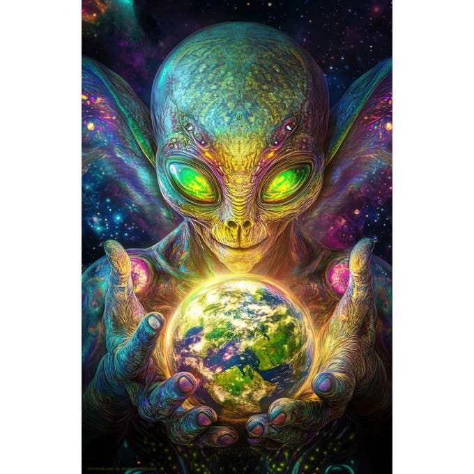 Gypsy Rose - Wholesale Tapestry/Textile - Outer Care Alien World Tapestry