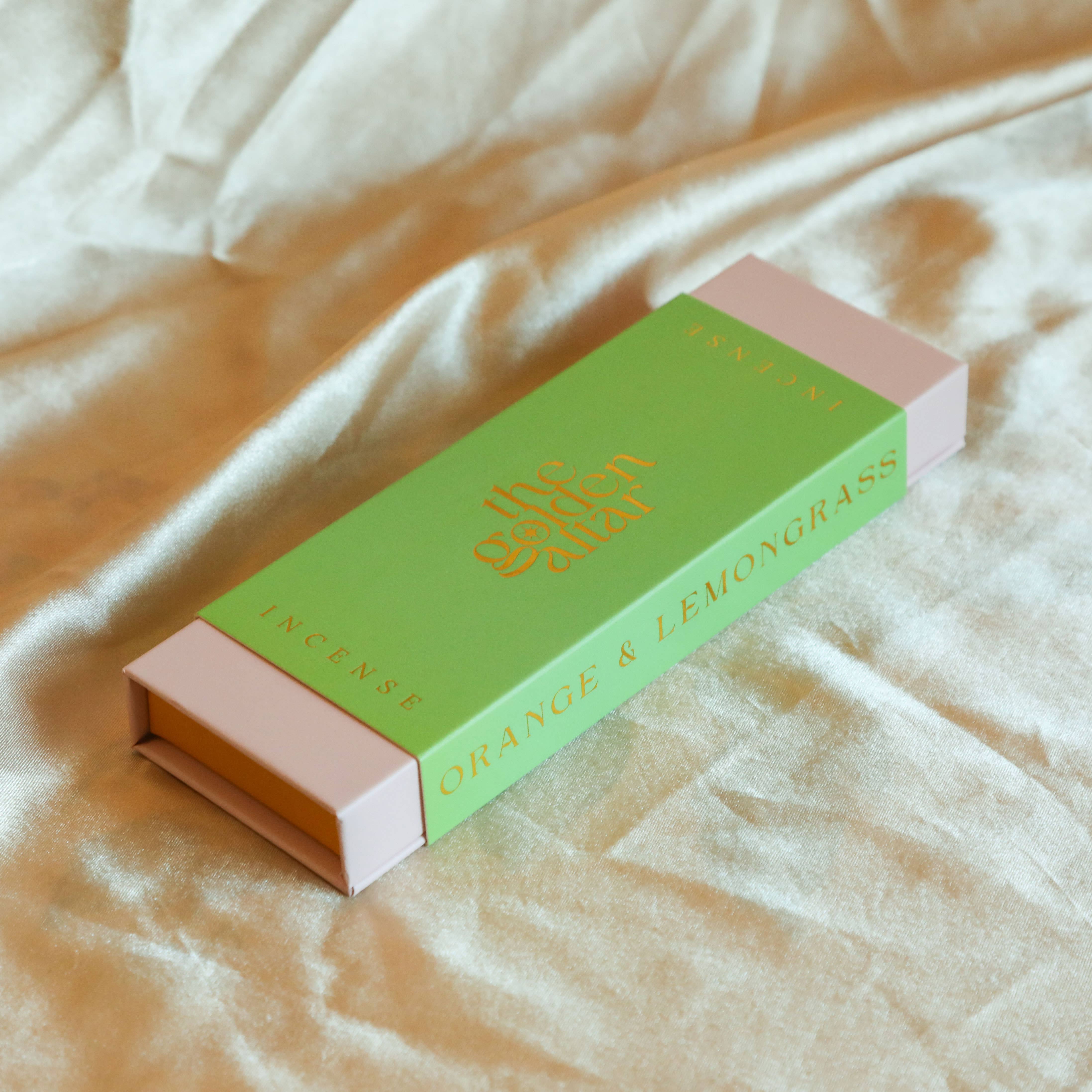 The Golden Altar - Wholesale Incense - The Golden Altar Natural Incense - Orange & Lemongrass2