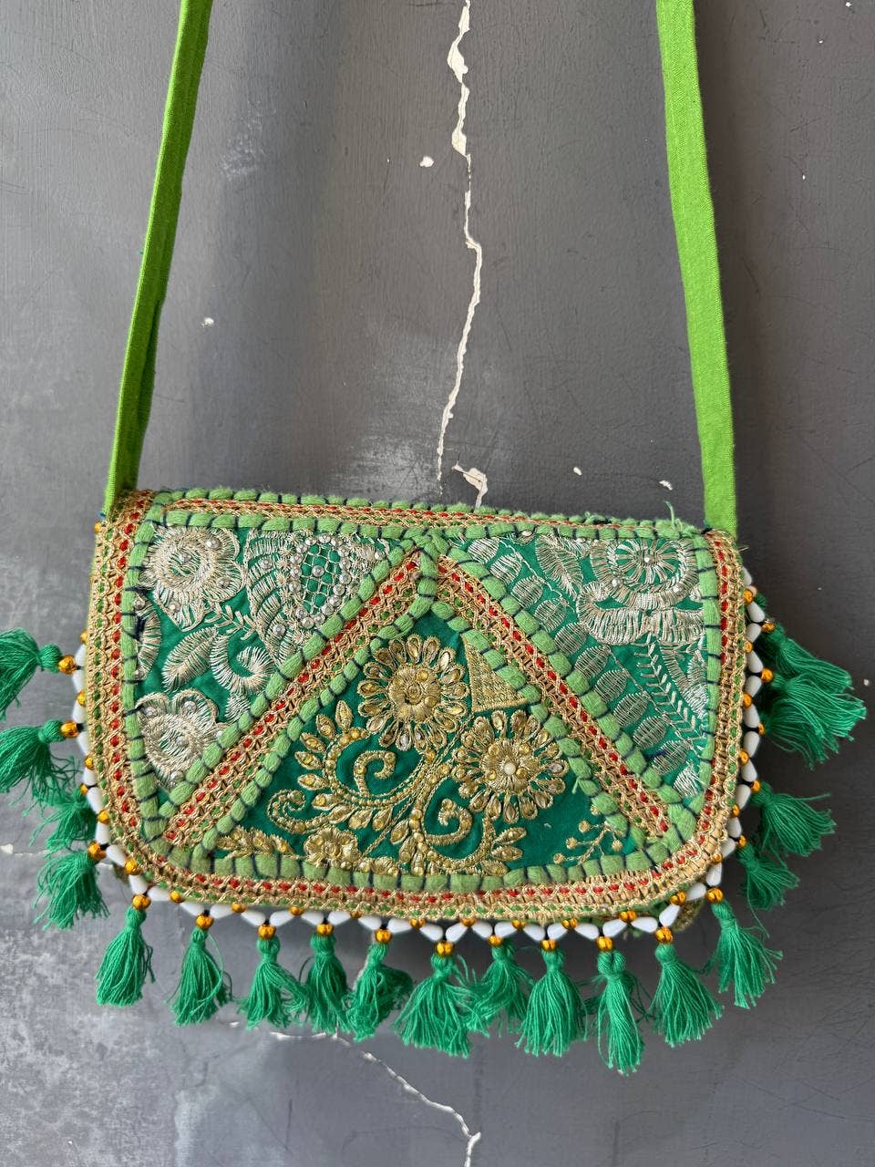 GYPSY STUDIO - Wholesale Shoulder Bag - Women's - Mirror & Sequin Work, Bohemian Chic Woman's Banjara Bag0