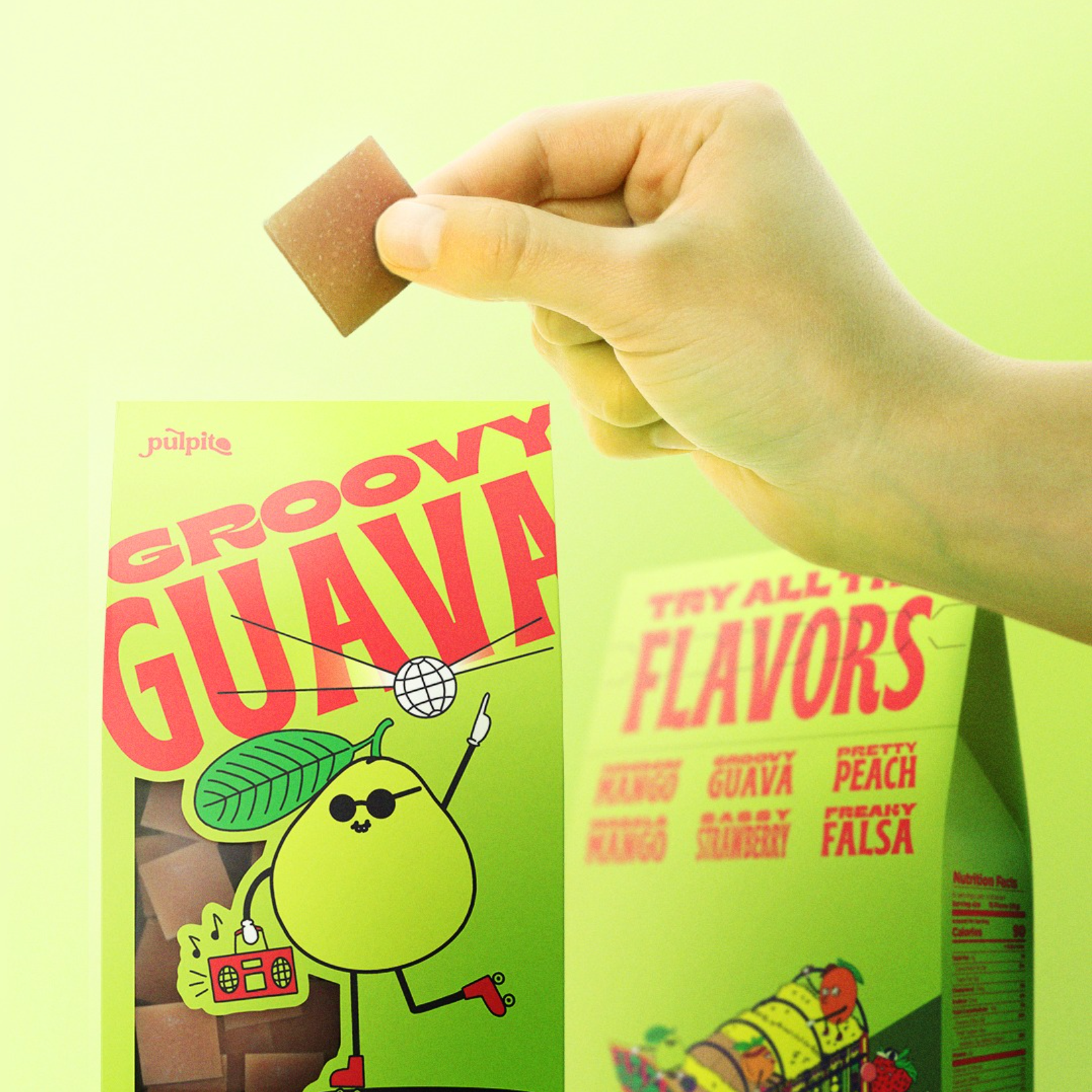 Pulpito Fruit Bites - Wholesale Fruit Snacks - Groovy Guava - Natural Fruit Snacks - Dried Fruit Bites 2