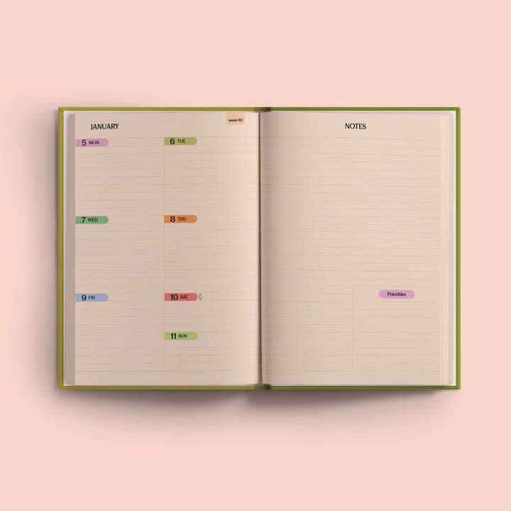 Good Tuesday (Once Upon a Tuesday) - Wholesale Planner - 2026 Weekly Planner | Diary Agenda A5 | Les Fleurs4