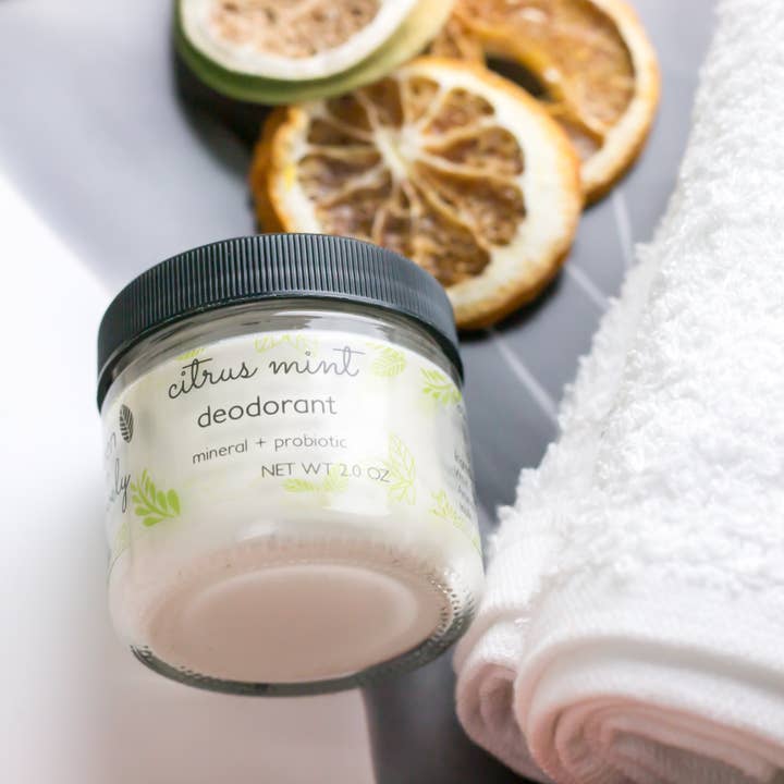 green + lovely – Engroshandel Deodorant - Dame – Citrus Mint Deodorant - Mineral + Prebiotisk + Veganer2