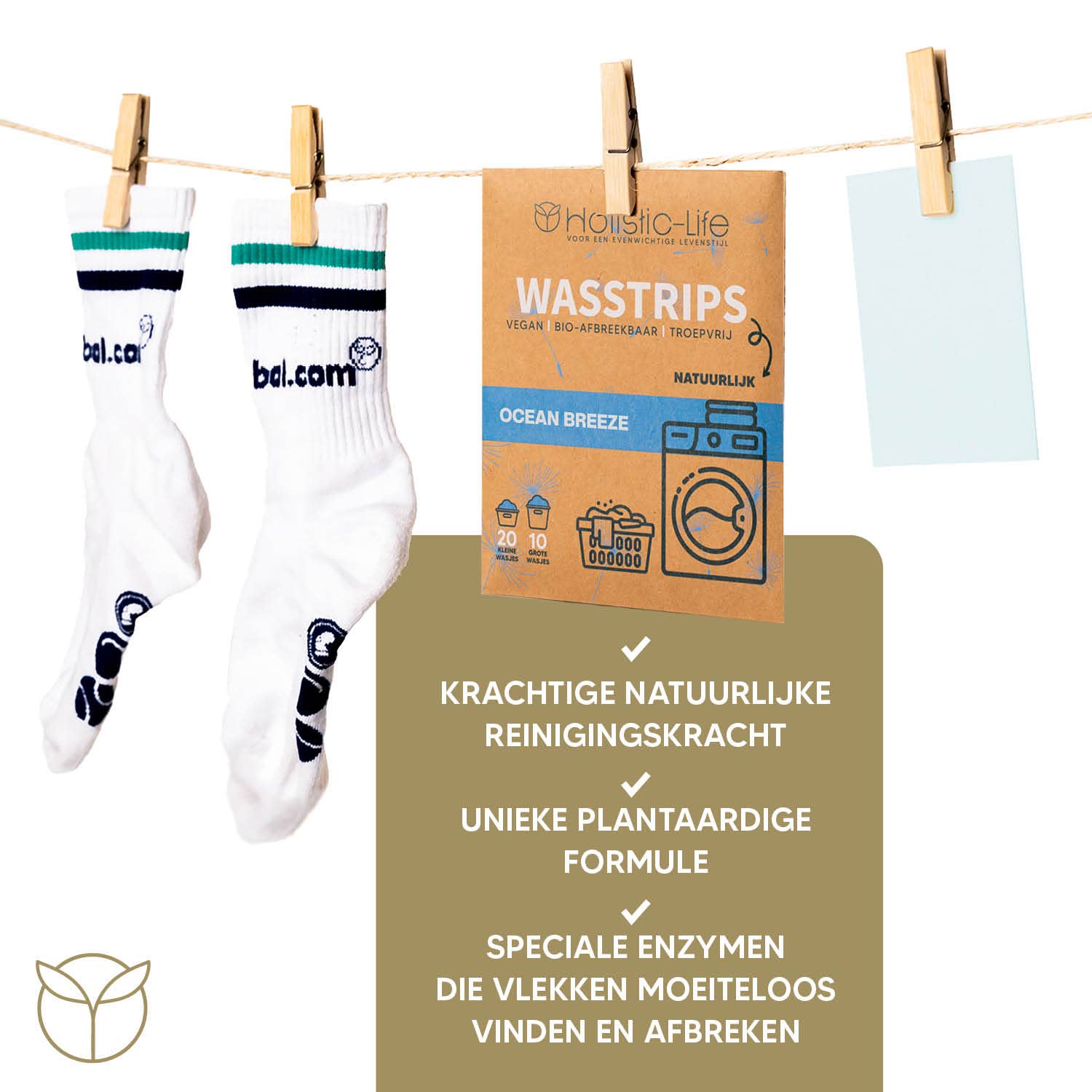 holistic-life - Wholesale Laundry Detergent Powder/Pods - Laundry Strips Trial Pack Ocean Breeze – 20 Washes5