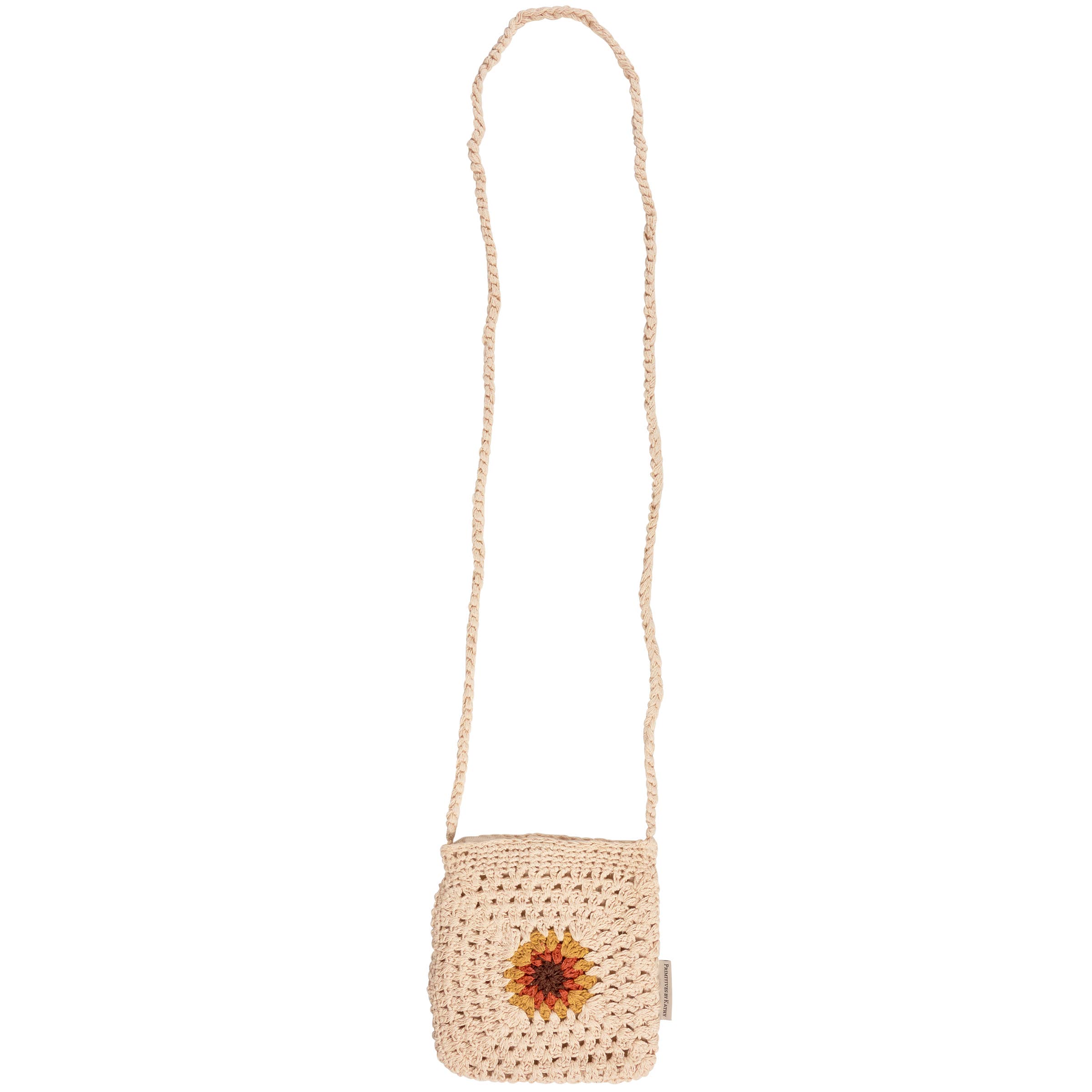 Primitives by Kathy - Wholesale Tote Bag - Unisex - Crochet Sunflower Crossbody Bag1