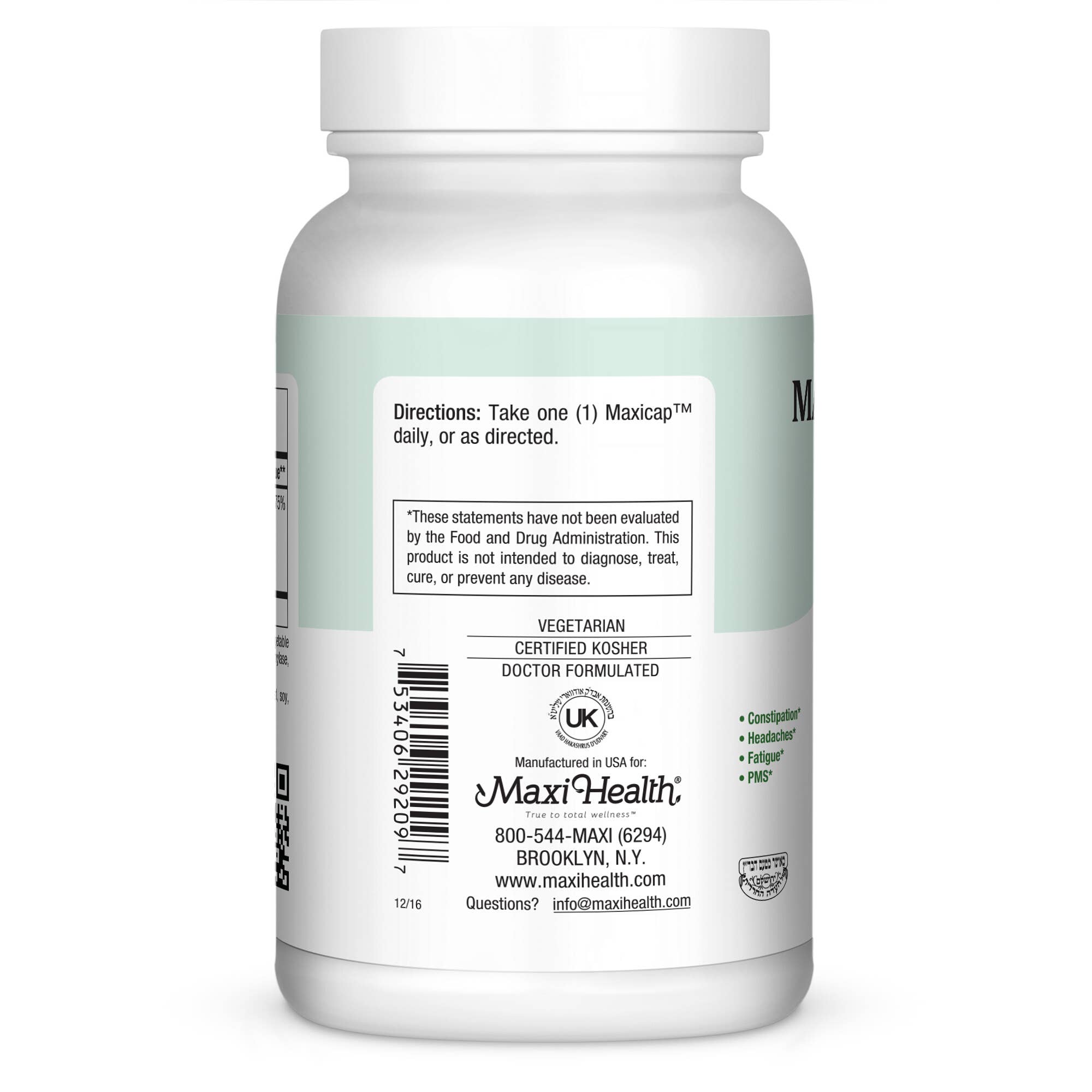Maxi Health - Vente Supplément oral/vitamine - Capsules de magnésium3