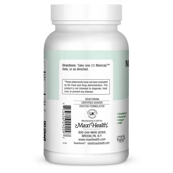 Maxi Health - Wholesale Oral Supplement/Vitamin - Magnesium Capsules3