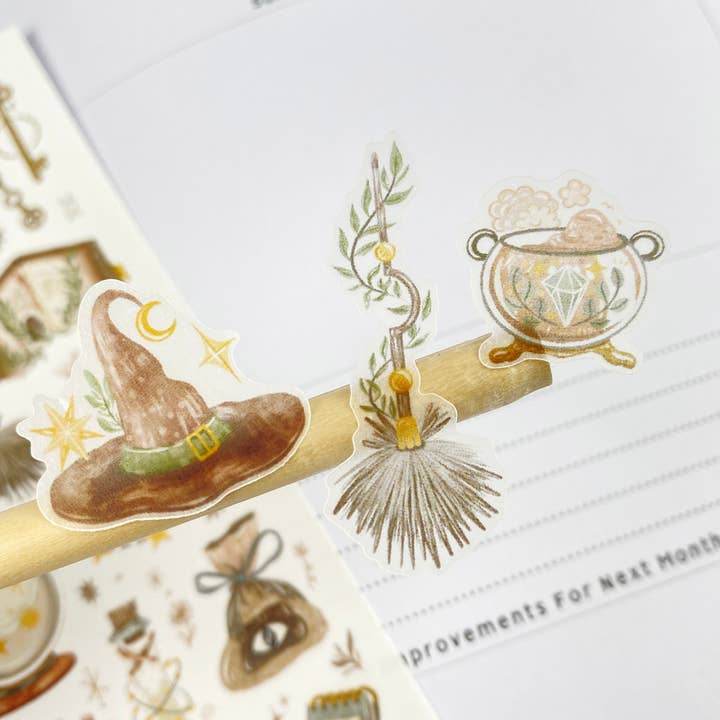 Lettoon - Wholesale Sticker - Sticker Sheet - Dark Magic8